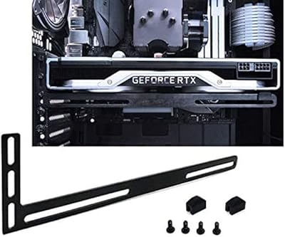 Support gpu de carte vidéo noir support en aluminium anodisé aérospatial pour cartes. Avec plus de 300 000 références à son Inventaire, DIAYTAR COTE D'IVOIRE est la référence pour les acheteurs en Côte d'Ivoire qui recherchent des produits de qualité à des prix compétitifs. De la mode aux produits pour la maison, en passant par les accessoires pour les enfants, la boutique en ligne généraliste répond à tous les besoins. Elle se démarque également par son engagement envers la satisfaction complète de ses clients.