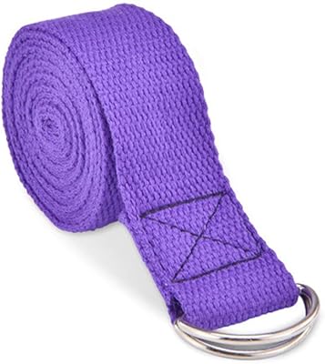 Ceinture extensible de yoga ceinture fitness pour les jambes avec boucle en d