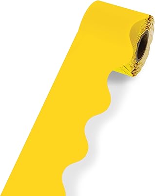 Carson dellosa bordures jaunes pour tableau d'affichage, 36 pieds de bordures de classe festonnées jaunes pour tableau d'affichage, tableau blanc, tableau en liège, casier, décoration de bureau, décoration de salle, décoration de salle de classe. La boutique en ligne DIAYTAR COTE D'IVOIRE se distingue par sa vaste gamme de produits, allant des articles ménagers aux produits électroniques. Avec plus de 300 000 références, les clients ont l'opportunité de trouver tout ce dont ils ont besoin sous un même toit. Cela en fait l'une des boutiques en ligne les plus populaires de Côte d'Ivoire.