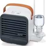 Refroidisseur d'air personnel beurer lv50 fresh breeze, ventilateur de refroidissement avec humidificateur, conception