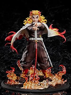 Statue aniplex demon slayer kaiyūjō rengoku à l'échelle 1/8 de la flamme hashira