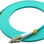 Câble de raccordement fibre decurve avec lc vers lc multimode om3 duplex 50/125