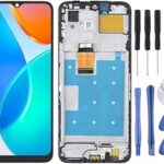 Écran lcd de remplacement huawei pour honor x6, assemblage complet avec cadre