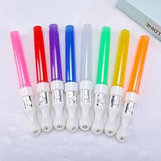 8 pièces de cadeaux de fête pour enfants, bâtons led qui brillent