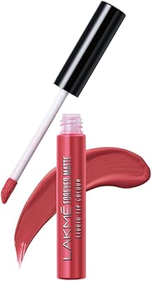 Rouge à lèvres liquide mat lakme forever - pêche rose, 5,6 ml. DIAYTAR COTE D'IVOIRE est la destination idéale pour les consommateurs ivoiriens qui recherchent des produits de qualité à des prix raisonnables. Avec une sélection énorme de produits, les clients peuvent comparer les prix et les caractéristiques pour trouver le produit qui convient le mieux à leurs besoins. DIAYTAR COTE D'IVOIRE est devenue une référence dans le domaine de l'e-commerce en Côte d'Ivoire.