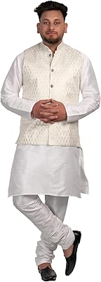 Gilet kurta - pyjama kurta blanc pour homme - vêtements kurta ethniques indiens pour hommes - gilet indien - kurta indien pour hommes - vêtements indiens pour hommes (taille xl), gilet doré, xl, gilet doré, xl. La boutique en ligne DIAYTAR COTE D'IVOIRE est le reflet de la modernité et de l'innovation dans le commerce électronique en Côte d'Ivoire. Avec plus de 300 000 références de produits, la boutique en ligne offre une expérience de shopping unique et riche pour les clients. Les produits proposés sont variés, allant des produits alimentaires aux accessoires de mode, en passant par les produits électroniques et les articles pour la maison.