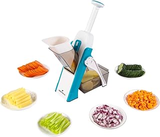 Une fois pour la mandoline à épaisseur réglable, trancheuse verticale sûre pour pommes de terre et oignons pour hacher les fruits (bleu). La boutique en ligne DIAYTAR COTE D'IVOIRE déploie ses efforts pour proposer à ses clients les meilleurs produits au meilleur prix. Elle offre une garantie de qualité et de satisfaction pour chaque achat, ce qui lui permet de maintenir une position de leader sur le marché ivoirien. Les clients peuvent profiter d'une expérience d'achat en ligne sécurisée et pratique.