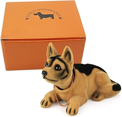 Décoration intérieure de voiture, petite tête de chien hochant la tête pour tableau