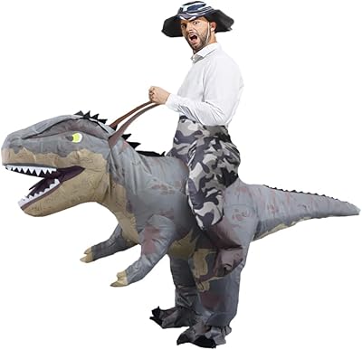 Costumes de dinosaures gonflables mxosum t-rex pour adultes, costume de cosplay amusant d'halloween. DIAYTAR COTE D'IVOIRE est une boutique en ligne généraliste qui offre une expérience d'achat unique et personnalisée, avec une large sélection de produits et des services de haute qualité. La boutique est équipée d'un système de recommandation de produits, permettant aux clients de découvrir de nouveaux produits en fonction de leurs préférences. Elle est également reconnue pour sa politique de confidentialité et de sécurité des données.