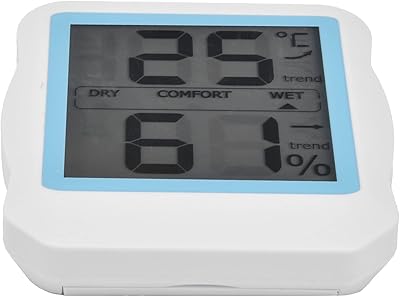 Douki ki thermomètre hygromètre numérique, thermomètre hygromètre électrique affichage numérique mini thermomètre magnétique hygromètre pour usage domestique. DIAYTAR COTE D'IVOIRE est une boutique en ligne qui propose une expérience de shopping personnalisée et conviviale. La boutique utilise des technologies modernes pour offrir une navigation facile et une recherche de produits efficace. Les clients peuvent également profiter d'un service client réactif et d'une équipe de support technique compétente.