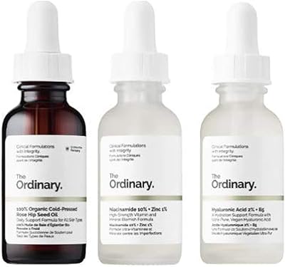 Coffret de 3 flacons de sérum pour le visage the ordinary ! sérum