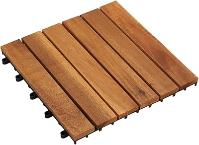 Fedexcel 10 pièces carreaux d'acacia 30 x 30 cm motif vertical pour jardin. DIAYTAR COTE D'IVOIRE se distingue par son engagement envers la satisfaction client. La boutique en ligne généraliste propose non seulement une grande variété de produits mais offre également des services de paiement sécurisés et des options de livraison flexibles. Les clients peuvent ainsi acheter en toute confiance et profiter d'une expérience d'achat sans souci.