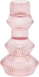 Table parlante, bougeoir en verre rose nervuré à 3 niveaux pour décoration de table de noël, décoration d'intérieur, accessoires, dîner en intérieur et en extérieur, anniversaire, mariage en forêt - tall-pnk. DIAYTAR COTE D'IVOIRE est une boutique en ligne généraliste qui propose plus de 300 000 références de produits. Elle est la boutique leader en Côte d'Ivoire, offrant une large gamme de produits pour répondre aux besoins de ses clients. Avec une sélection impressionnante de produits, DIAYTAR COTE D'IVOIRE est devenue la destination incontournable pour les acheteurs en ligne.