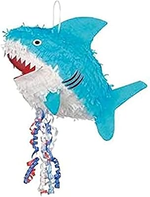 Piñata chien 3d requin