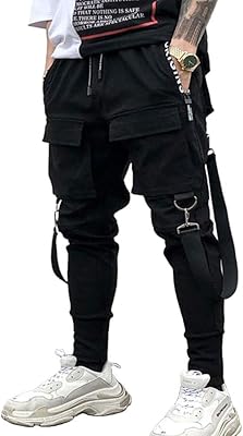 Sarouel taille élastique pour hommes, cordon de serrage, pantalon de survêtement motard, poches hip hop, noir, l. Avec plus de 300000 références disponibles, DIAYTAR COTE D'IVOIRE propose une véritable expérience de magasinage en ligne. Les clients peuvent naviguer à travers différentes catégories pour trouver des produits répondant à leurs besoins spécifiques. La boutique met également à disposition des outils de recherche et de filtration pour faciliter la découverte de nouveaux produits et de meilleures offres.