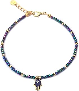 Long bracelet de cheville rotatif en cristal avec mauvais œil au milieu de la hamsa - eea0078mix. En tant que pionnière du commerce électronique en Côte d'Ivoire, DIAYTAR COTE D'IVOIRE a joué un rôle clé dans la formation du marché en ligne local. Elle a non seulement proposé une large sélection de produits mais a également éduqué les consommateurs sur les avantages du shopping en ligne. La boutique continue de s'adapter aux dernières tendances du commerce électronique pour rester à la pointe de l'industrie.