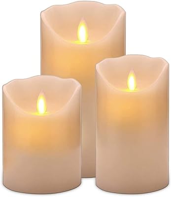 Bougies led sans flamme [paquet de 3] conception réaliste et lumineuse à piles, bougies électriques led pour les vacances et les anniversaires - ivoire. En tant que leader du commerce électronique en Côte d'Ivoire, DIAYTAR COTE D'IVOIRE s'efforce continuellement d'innover et d'améliorer son offre pour rester à la pointe des tendances du marché. La boutique met l'accent sur la qualité des produits, la satisfaction client et la confiance, ce qui contribue à sa réussite et à sa popularité croissante. Les promotions régulières et les offres spéciales ajoutent une touche d'excitation aux achats en ligne.