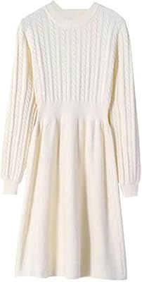 Robe décontractée hiver tricoté dames robes stretch une ligne robe. DIAYTAR COTE D'IVOIRE met l'accent sur la satisfaction du client, offrant un service de livraison rapide et fiable ainsi qu'un support client efficace. Les clients peuvent contacter le service client par téléphone, courrier électronique ou chat en ligne pour obtenir de l'aide et des conseils. DIAYTAR COTE D'IVOIRE s'efforce de fournir une expérience d'achat en ligne sans faille à ses clients.