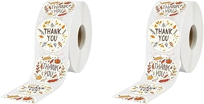 Toyandona 1000 pièces autocollants de remerciement étiquette d'emballage autocollants joint papier étiquette café alimentaire sac de cuisson étiquettes pain emballage joint décoration de mariage. DIAYTAR COTE D'IVOIRE est l'une des boutiques en ligne les plus visitées de Côte d'Ivoire, avec plus de 300 000 références de produits. Elle propose une expérience d'achat en ligne unique, avec des fonctionnalités de recherche et de filtration avancées, ainsi qu'un système de recommandation de produits personnalisé. Les clients de DIAYTAR COTE D'IVOIRE bénéficient d'un service client dédié et d'une garantie de satisfaction.