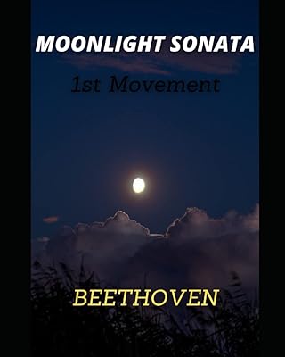 Partition sonate au clair de lune de beethoven 1er mouvement