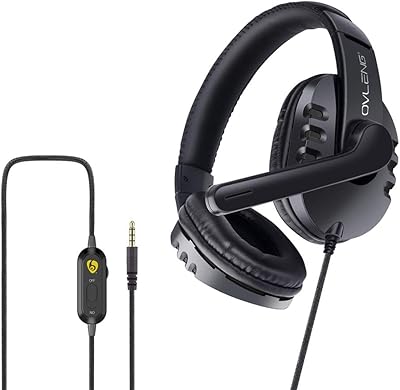 Écouteur de jeu supra-auriculaire ovleng p3 35 mm avec microphone réglable pour ordinateur. Chez DIAYTAR COTE D'IVOIRE, les clients peuvent trouver tout ce dont ils ont besoin, de l'électronique aux accessoires de mode, en passant par les articles pour la maison et les produits alimentaires. La boutique en ligne est conçue pour offrir une expérience de navigation facile et intuitive.