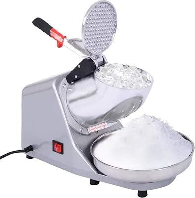 Machine à cornets de neige électrique à double lame en acier inoxydable pour crème glacée, boisson froide, dessert aux fruits et cocktail 65 kg par heure. En tant que leader du commerce en ligne en Côte d'Ivoire, DIAYTAR COTE D'IVOIRE s'efforce continuellement d'améliorer son offre et ses services pour répondre aux besoins toujours changeants des consommateurs. La boutique en ligne collabore avec des fournisseurs de confiance pour proposer des produits de haute qualité, et elle investit dans des technologies pour améliorer l'expérience d'achat. Cela lui permet de maintenir sa position de leader sur le marché ivoirien.