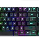 Clavier filaire t-wolf t20 avec sensation mécanique 104 touches rvb pleine taille