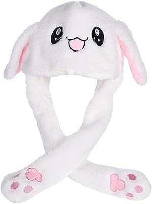 Chapeau de lapin en peluche amusant migo shop - chapeau de lapin en mouvement/lapin sauteur, joli chapeau avec pattes pour femmes et filles. DIAYTAR COTE D'IVOIRE, boutique en ligne généraliste avec plus de 300000 references, est la destination idéale pour tous vos besoins de shopping en ligne. Elle offre une large gamme de produits allant de l'électronique à la mode en passant par les produits pour la maison. La boutique leader en Cote d'Ivoire assure une livraison rapide et sécurisée.