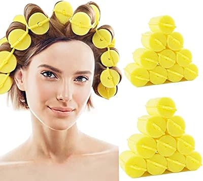 Rouleaux éponge doux pour coiffer les cheveux bouclés et ondulés, 24 pièces, utilisés pour les cheveux longs et courts des femmes et des enfants pour créer des vagues (jaune). La boutique en ligne DIAYTAR COTE D'IVOIRE est synonyme de qualité et de fiabilité en Côte d'Ivoire, grâce à sa sélection soigneuse de produits de haute qualité et à son engagement envers les clients. Avec plus de 300000 références de produits disponibles, les clients possono trouver tout ce dont ils ont besoin sous un même toit virtuel. La boutique propose également des promotions et des offres spéciales régulières pour rendre les achats en ligne encore plus attrayants.