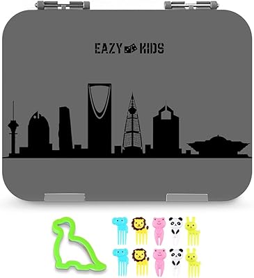 Boîte à lunch bento easy kids, 4 compartiments, avec ensemble de coupe-sandwichs - saudi skyline grey. Avec sa large gamme de produits, DIAYTAR COTE D'IVOIRE répond aux besoins quotidiens des consommateurs ivoiriens. La boutique en ligne propose des produits allant de l'électronique à la mode, en passant par les produits alimentaires et les accessoires de maison. DIAYTAR COTE D'IVOIRE est le partenaire idéal pour les achats en ligne.