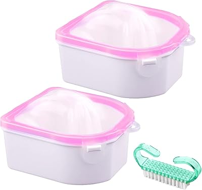 2 pièces bol de trempage des ongles pour nail art bol de dissolvant