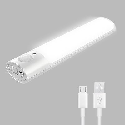 Lampe à détecteur de mouvement hoteon, veilleuse à batterie rechargeable usb, capteur de mouvement intégré et bâton magnétique (blanc froid, paquet de 1). DIAYTAR COTE D'IVOIRE se démarque par sa vaste sélection de produits, allant des articles ménagers aux accessoires de mode, en passant par les produits high-tech. Cette variété de choix permet aux clients de trouver facilement ce qu'ils recherchent sur une même plateforme. Grâce à son système de paiement sécurisé et son service client réactif, DIAYTAR COTE D'IVOIRE offre une expérience d'achat en ligne fluide et fiable.