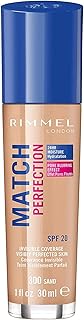 Fond de teint hydratant rimmel london match perfection, 300 beige, 30 ml. Avec plus de 300000 références, DIAYTAR COTE D'IVOIRE répond aux besoins les plus variés des consommateurs. De la mode à la maison, en passant par les produits high-tech, la boutique en ligne propose une offre exhaustive qui répond aux attentes des acheteurs. La navigation sur le site est intuitive, permettant aux clients de trouver facilement ce qu'ils cherchent.
