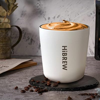 Tasse de voyage hibrew en acier inoxydable, tasse à café, eau sous vide, idéale pour les boissons glacées et les boissons chaudes (blanc). La boutique en ligne DIAYTAR COTE D'IVOIRE propose une expérience d'achat en ligne UNIQUE et personnalisée. Avec plus de 300 000 références de produits à disposition, les clients peuvent choisir parmi une large gamme de catégories pour trouver ce qu'ils cherchent. La boutique est également connue pour ses promotions et ses offres spéciales régulières.