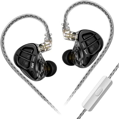 Smartae - écouteurs intra-auriculaires filaires zar hifi, technologie hybride 7ba + 1dd, casque iem avec microphone, casque de téléphone basse (zar avec micro). Avec plus de 300000 références, DIAYTAR COTE D'IVOIRE est l'une des boutiques en ligne les plus fournies de Côte d'Ivoire. Elle propose une gamme variée de produits de marques renommées et elle est réputée pour ses prix compétitifs et sa livraison rapide.