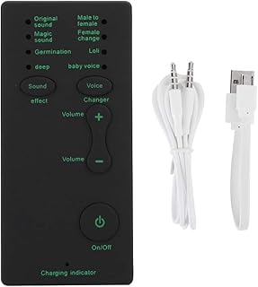 Mini dispositif de changeur de voix diffusion de carte son portable avec 7