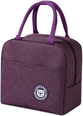 Sac à lunch isotherme réutilisable akod (violet)