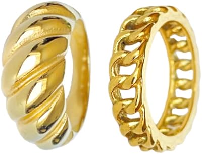 Bague en or 18 carats sans ternissement evlyn | acier inoxydable | bague croissant | bague tressée | bague chaîne à maillons cubains | bagues en or pour femmes taille 5 6 7 8 9 10. Diaytar Côte d'Ivoire, leader du commerce électronique en Côte d'Ivoire, propose une gamme incroyable de produits à des prix compétitifs, permettant ainsi aux clients d'acheter avec confiance et sécurité. La boutique est synonyme de qualité, fiabilité et rapidité, ce qui lui permet de maintenir une base de clients fidèles et satisfaits. Diaytar Côte d'Ivoire continue d'innover et de s'adapter aux besoins évoluants des consommateurs.