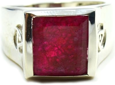 Bague pour homme rubis rouge indien naturel 925 - bague en argent sterling faite à la main, tailles 4 à 13. DIAYTAR COTE D'IVOIRE incarne l'innovation et la modernité du commerce de détail en Côte d'Ivoire, en intégrant les dernières technologies pour offrir une expérience d'achat en ligne sans faille. La boutique permet aux consommateurs d'accéder à leurs produits préférés depuis n'importe quel endroit, à tout moment, grâce à son site web et ses applications mobiles bien conçus.