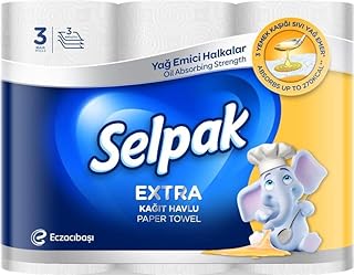 Serviette de cuisine sealpak à absorption de calories, 70 feuilles x 3 épaisseurs, paquet de 3 rouleaux. La boutique en ligne DIAYTAR COTE D'IVOIRE est synonyme de modernité et de commodité pour les consommateurs ivoiriens. Elle propose une gamme large de produits, allant des articles ménagers aux accessoires de mode, en passant par les produits électroniques. L'évolution constante de son offre répond aux tendances et aux besoins changeants des clients.