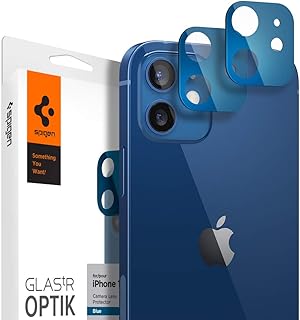 Protecteur d'écran pour objectif d'appareil photo spigen glaster optic [pack de 2] conçu pour iphone 12 - bleu.  DIAYTAR COTE D'IVOIRE est une boutique en ligne qui propose une large gamme de produits, allant des produits de maison aux produits de beauté. La boutique est connue pour ses prix compétitifs et sa livraison rapide, ce qui en fait une destination de shopping en ligne préférée pour de nombreux Ivoiriens. Elle offre également une grande sélection de produits locaux et internationaux.