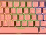 Clavier mécanique stk61, bluetooth et filaire, double mode, 61 touches, éclairage mixte