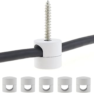 Crochet rtnlit swag pour câble de plafonnier de lustre, crochet de lampe pour cordon électrique en tissu, luminaires suspendus (blanc, paquet de 5). DIAYTAR COTE D'IVOIRE, c'est la garantie d'un shopping en ligne pratique et sécurisé. Notre équipe travailler sans relâche pour vous offrir les meilleurs produits au meilleur prix. Nous sommes fiers de notre réputation et nous nous engageons à maintenir la confiance que vous nous accordez.