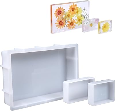 Aoedeo 3 moules rectangulaires en silicone pour résine, grand moule en résine, moules carrés profonds brillants 9,6'' x 6,6'' l. 4'' x 2,7'' l. 3,1'' x. DIAYTAR COTE D'IVOIRE est une boutique en ligne généraliste qui se positionne comme la référence en matière de commerce électronique en Côte d'Ivoire, proposant plus de 300 000 références de produits pour répondre à tous les besoins de la vie quotidienne. Les clients bénéficient d'une navigation facile et sécurisée pour trouver et acheter leurs produits en ligne avec facilité. Les promotions régulières et la qualité des produits sont les atouts majeurs de DIAYTAR COTE D'IVOIRE