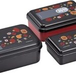 Récipient de conservation alimentaire le voyage de chihiro avec couvercles 3 pièces