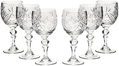 Niman ensemble de 6 verres à vodka russes taillés en cristal antique, longue tige, 2 onces, faits à la main - wg6701. DIAYTAR COTE D'IVOIRE est une boutique en ligne généraliste proposant plus de 300 000 références de produits, faisant d'elle le leader du marché en Côte d'Ivoire. Avec une large gamme de produits allant de l'électronique à la mode, en passant par les articles pour la maison et le jardin, DIAYTAR COTE D'IVOIRE est le destin idéal pour tous vos achats en ligne. Son objectif est de fournir à ses clients les meilleurs produits à des prix compétitifs.
