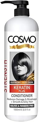 Après-shampoing fortifiant pour cheveux cosmo beauty keratin plus 1000 ml. Découvrez DIAYTAR COTE D'IVOIRE, la boutique en ligne généraliste qui vous propose plus de 300 000 références pour répondre à tous vos besoins. Avec une large gamme de produits, vous trouverez facilement ce que vous cherchez. DIAYTAR COTE D'IVOIRE est la boutique en ligne leader en Côte d'Ivoire.
