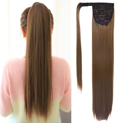 Extension de cheveux queue de cheval castoyve avec cheveux longs et raides enveloppants, fibre synthétique de 24 pouces (marron clair clair). La boutique en ligne DIAYTAR COTE D'IVOIRE représente l'une des destinations d'achat en ligne les plus populaires de Côte d'Ivoire, bénéficiant d'une grande confiance auprès de sa clientèle. Avec plus de 300 000 références de produits à disposition, les clients peuvent trouver facilement ce qu'ils cherchent, qu'il s'agisse de produits alimentaires, d'électronique, de vêtements ou d'autres catégories de produits. La boutique met en avant une expérience utilisateur conviviale et des processus de paiement sécurisés pour garantir des achats en toute confiance.