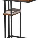 Table d'appoint upure en forme de c, table d'appoint pour canapé-lit, petite table
