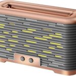 Diffuseur de flamme eto, humidificateur, diffuseur d'aromathérapie portable silencieux pour le bureau à